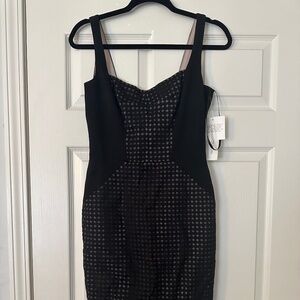 Black lacy dress